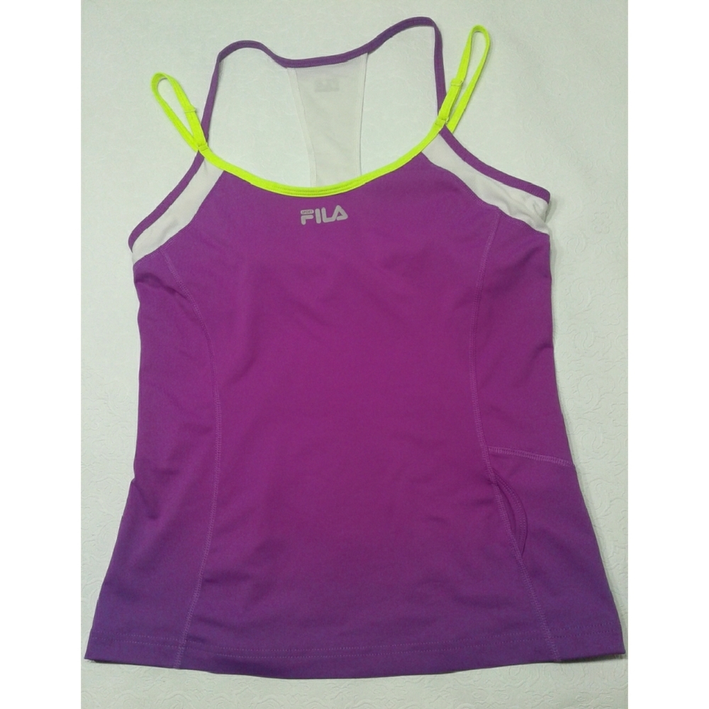 Fila sport athletic tank top size M